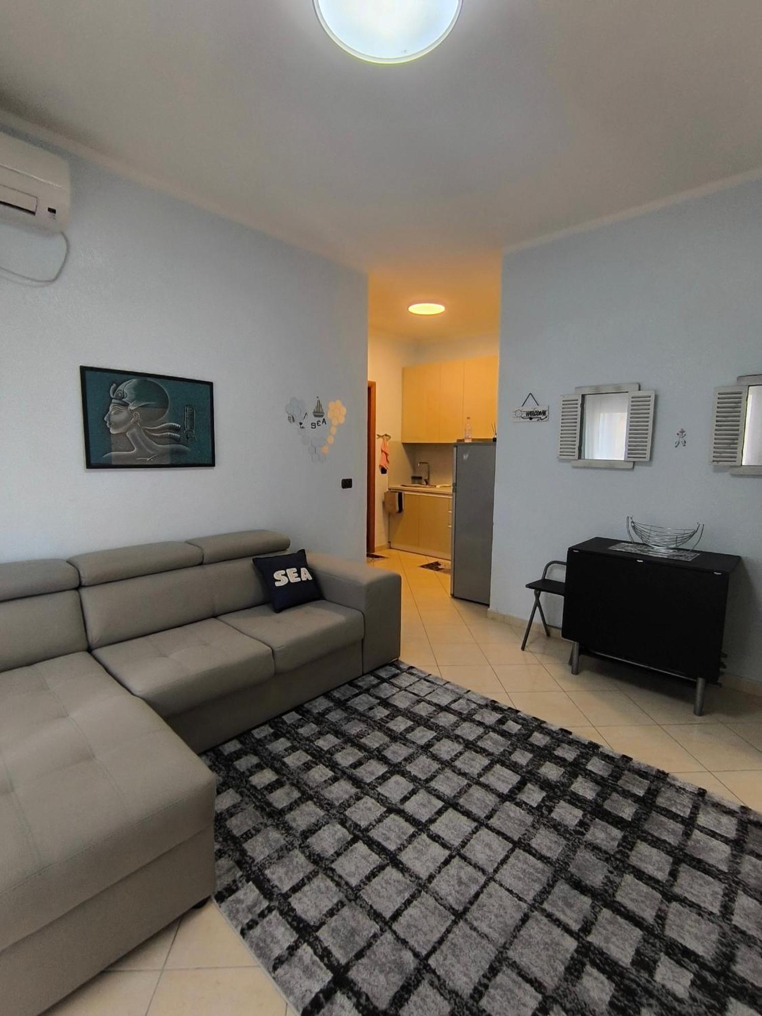 Lungomare Apartment Sea Home Vlore Bagian luar foto